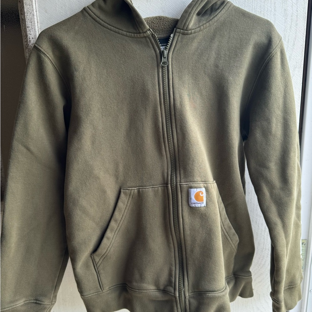 Carhartt size 14/16 boys hoodie.